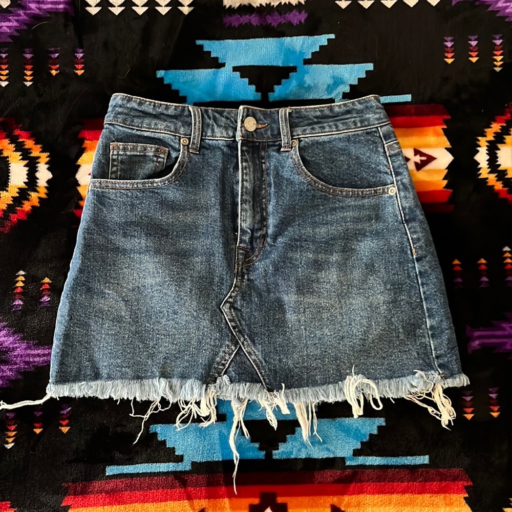 Short Denim Skirt Size XS